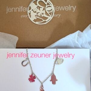 Jennifer Zeuner Lucky Charms pendant & bracelet